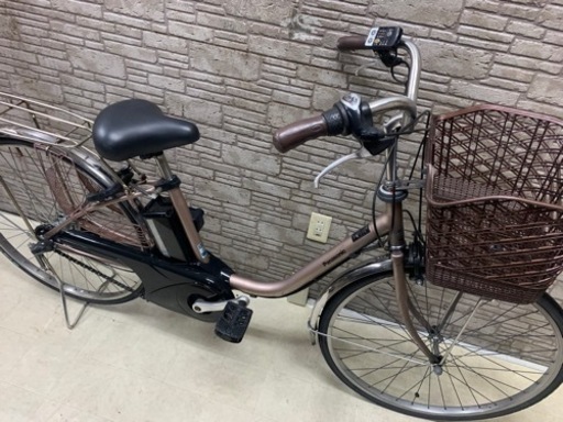 感謝祭SALE 東京23区配達無料　2016年モデル新基準 Panasonic パナソニック ビビTX 6.6Ah リチウム 電動自転車☆中古☆パナ 26