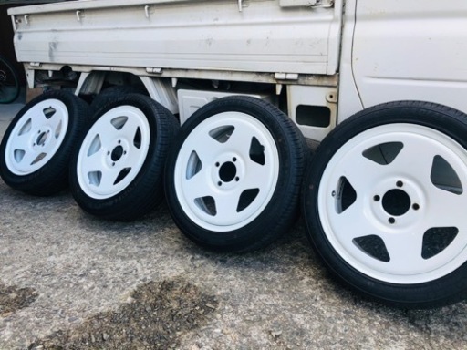 TC01ホイール　テッチン　165/50/15  PCD100 インセット＋40