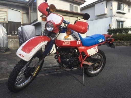 XL250R パリダカ　rsvマフラー　希少車