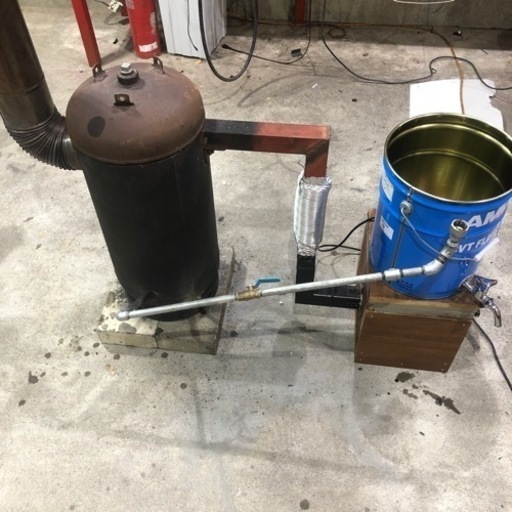 廃油ストーブ