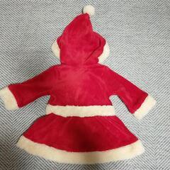 サンタ衣装　女の子ベビー用の画像