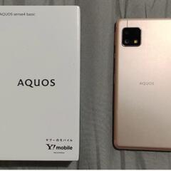 aquos sense4 basic　AQUOS　simフリー　...