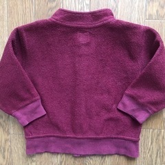 Baby GAP◆フリース ジャンパー (ワイン)◆サイズ95の画像
