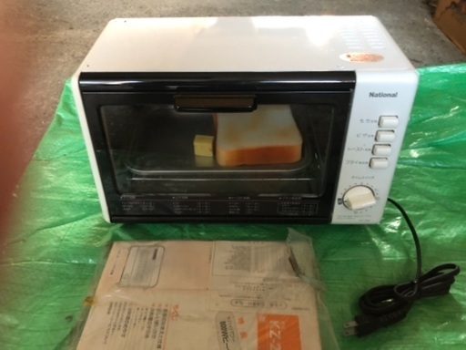 オーブントースター　ナショナル　パナソニック　未使用品！NT-P61