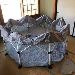 KATOJI ベビーサークル　コロコロランド8（グレー）