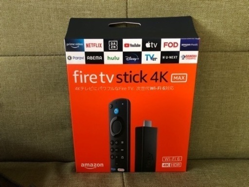 送料込★最新モデル★新品未開封★ fire TV stick 4K max