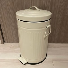 ダストボックス　オフホワイト