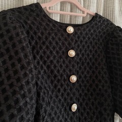 ラブリーオーガンジーブラウス(新品)の画像