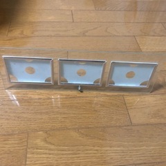 ガラス　写真たて　ミニサイズ
