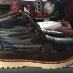 FANATIC／迷彩柄防水設計ブーツ　27㎝の画像