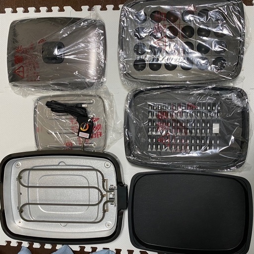 【取引完了】【美品】アイリスオーヤマ　ホットプレート