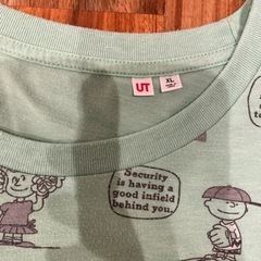 UNIQLO 半袖　Tシャツ　スヌーピー XLの画像