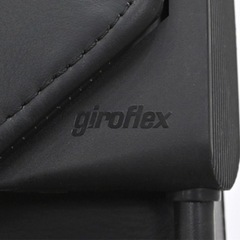 ジロフレックス giroflex “33” 本革　椅子　ハイバック デスクチェア ブラックの画像