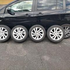 ☆マツダ プレマシー 純正 16インチホイール 16×6.5J+52.5 PCD114.3 5H 205/55R16 4本