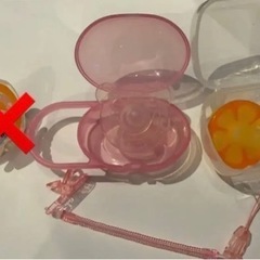 新生児〜おしゃぶりセット　真ん中と右のみ