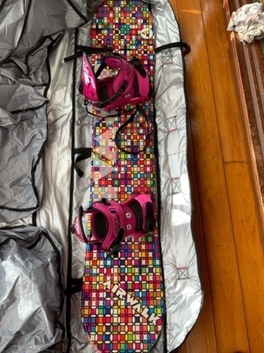 AIRWALK エアウォークスノボード板、ブーツ、northpeakケースセット