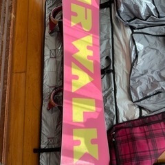 AIRWALK エアウォークスノボード板、ブーツ、northpeakケースセットの画像