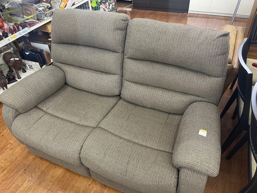 ニトリ　電動リクライニングソファ　ベージュ