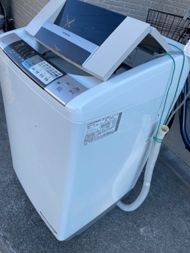 中古洗濯機日立8キロ