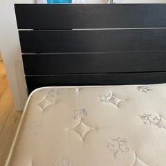 ★無料でお譲りします★ニトリ購入のダブルベッドの画像