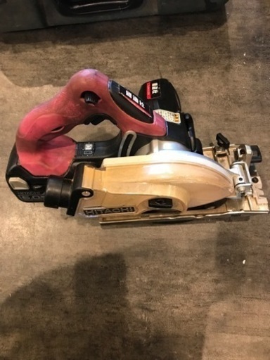 【中古】HITACHI 125mm集じん 丸のこ