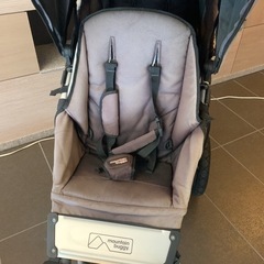 二人乗りベビーカーの画像