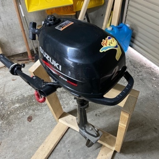 船外機　スズキ2馬力　3回使用