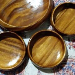 未使用　salad bowl 小3つの画像