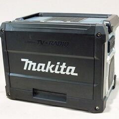 【苫小牧バナナ】makita/マキタ TV100 充電式ラジオ付きテレビ 2020年製 10V型 地上波デジタル/ワンセグ放送対応 動作確認済み♪②