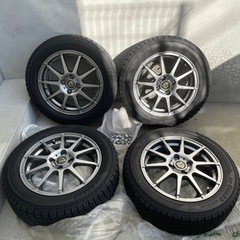 美品 15inchスタッドレスタイヤ アルミホイール4本セット