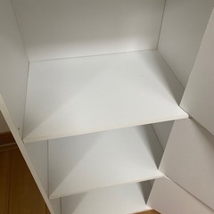 扉付きカラーボックス　の画像