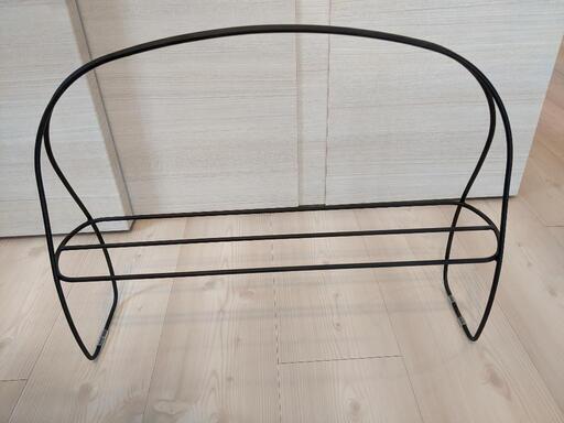 オシャレシンプルなスリッパラック