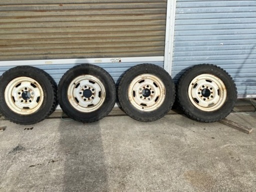 ジムニータイヤホイール　バリ山