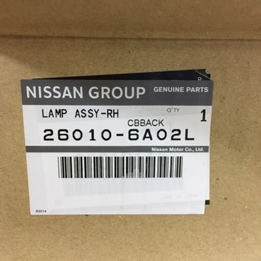 日産　デイズルークス　右側　ヘッドライト