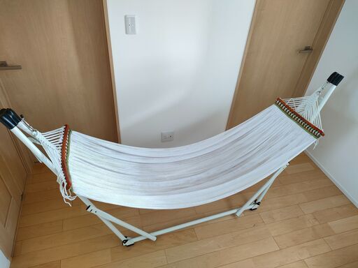 【決まりました】自立式ハンモック