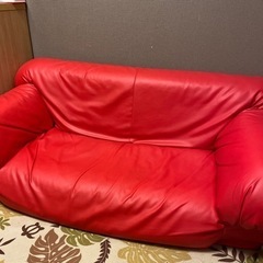 【取引中】ソファ 二人がけ ローソファ