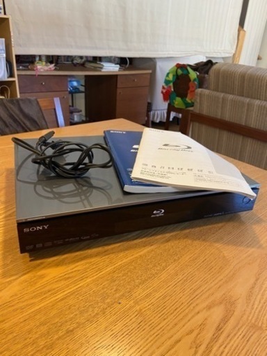 値下げ！　ソニーブルーレイディスクレコーダー SONY