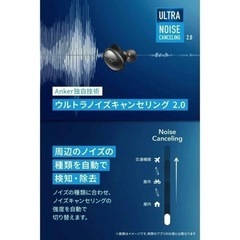 【中古品】Bluetooth 完全ワイヤレスイヤホン　Anker Soundcore Liberty 3 Proの画像