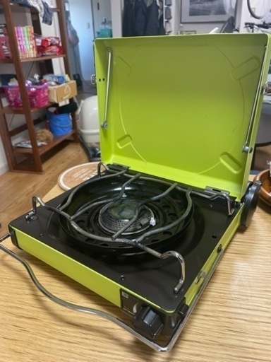 イワタニ　カセットフー　マーベラス　フレッシュグリーン　キャンプ