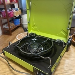 イワタニ　カセットフー　マーベラス　フレッシュグリーン　キャンプ