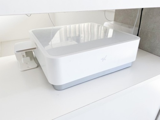 【お渡し済み】レジ mPOPシリーズ  型番POP10 WHT JP (バーコードリーダー付き)