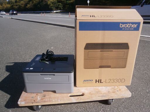 ☆未使用品 ブラザー（brother) A4 モノクロプリンター HL-L2330D 2021年製 購入しましたが使用しませんでしたので販売します！☆