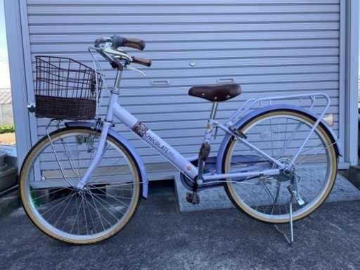 CHOCOLATE[ショコラータ]女の子自転車22インチ新品同様パープル 9,240円
