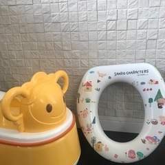 オマル　補助便座　セット売り　3500円相当の画像