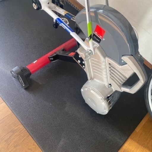 Zwiftセット 定価約75,000円 ELITE VOLANO 2017 ローラー 自転車 中古 センサー マット付