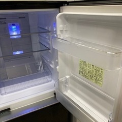 SHARP 2ドア 冷蔵庫 人気 ブラック プラズマクラスター 2017 137L