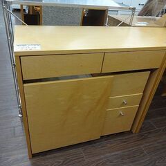 札幌 引き取り 無印良品 デスク/平机 チェア 引き出し付き コ...
