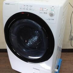 シャープ 2020 7kgドラム式 ES-S7E コンパクト洗濯...