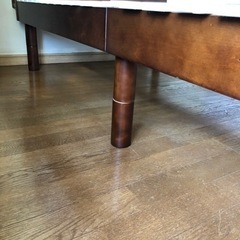 受渡し決定しました！無料！ コンセント付き シングルベッド フレーム すのこの画像