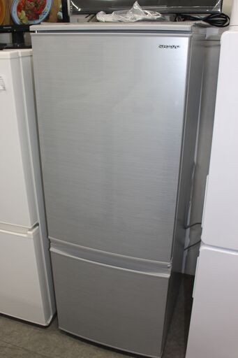 ★特別価格  美品 167L★SHARP シャープ 冷凍冷蔵庫 (SJ-D17F-S) 167L 20年製 2ドア★大田区、品川区 配送・設置無料★店頭取引歓迎